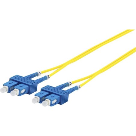 "High-Quality MicroConnect SCUPC-SCUPC 7m OS2 Fiber Optic Cable - FIB221007"